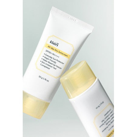 Luchtige zonnebrandcrème voor de hele dag