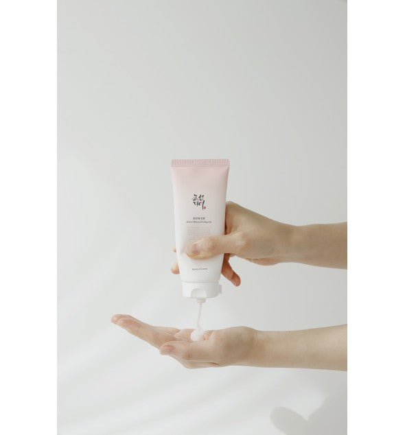 Peelinggel met abrikozenbloesem