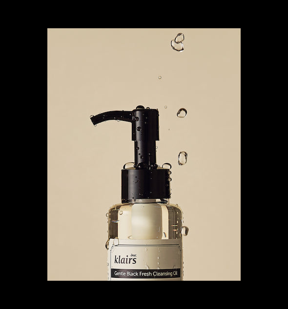 Milde zwarte frisse reinigingsolie