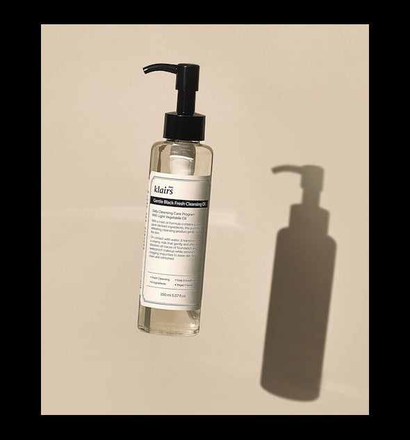 Milde zwarte frisse reinigingsolie