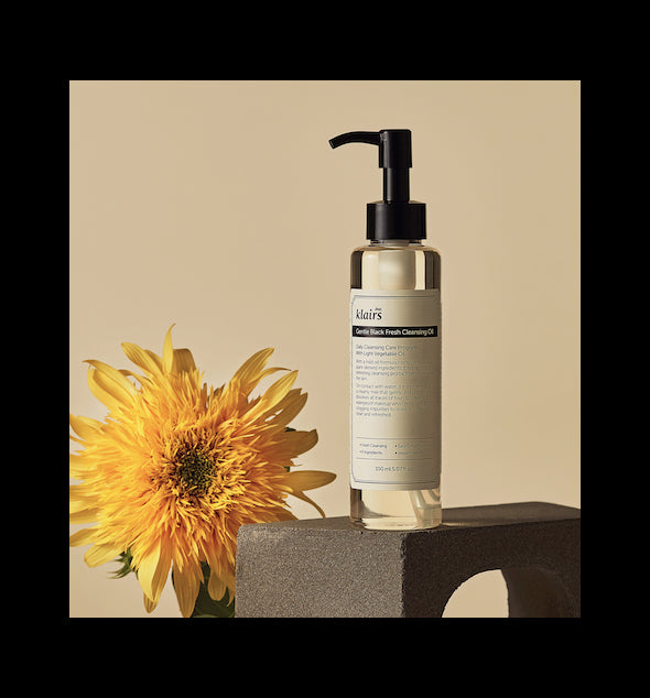 Milde zwarte frisse reinigingsolie