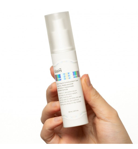 Versgeperst vitamine-opladend serum