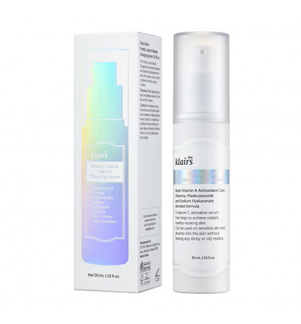 Versgeperst vitamine-opladend serum