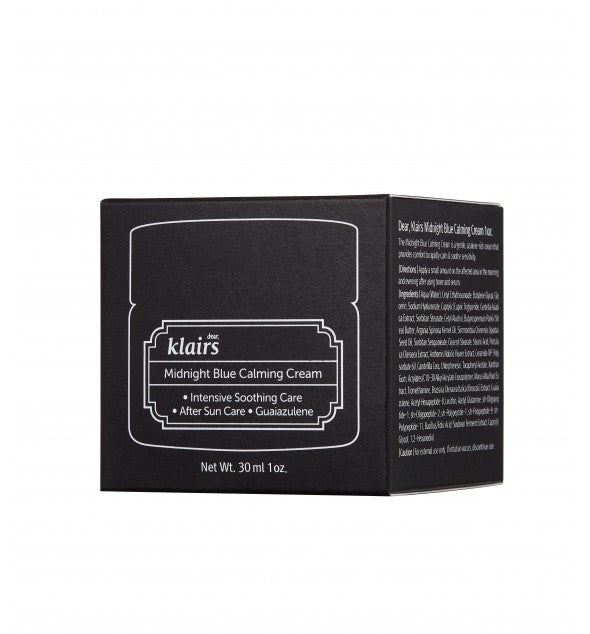 Middernachtblauwe kalmerende crème 30 ml