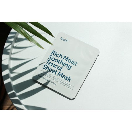 Rijk hydraterend en verzachtend Tencel sheetmasker