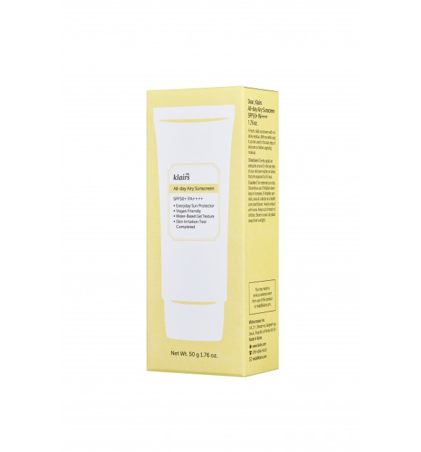 Luchtige zonnebrandcrème voor de hele dag