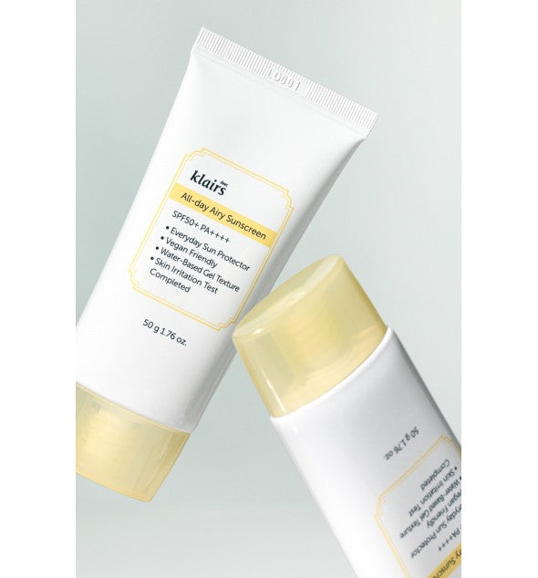 Luchtige zonnebrandcrème voor de hele dag