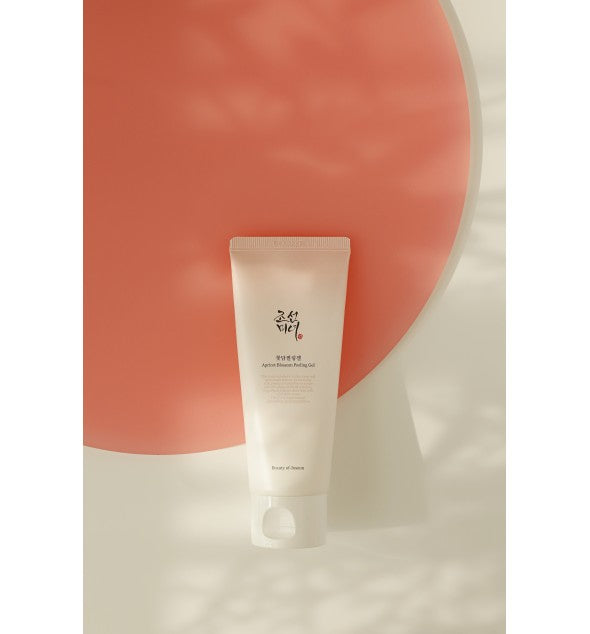 Peelinggel met abrikozenbloesem