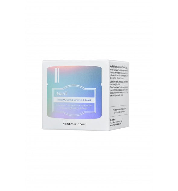 Versgeperst vitamine E-masker